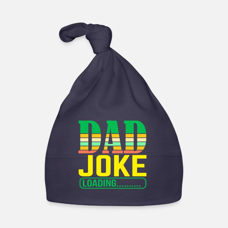 Dad Joke loading Soyez la chemise de papa Idée cadeau Bonnet bio Bébé