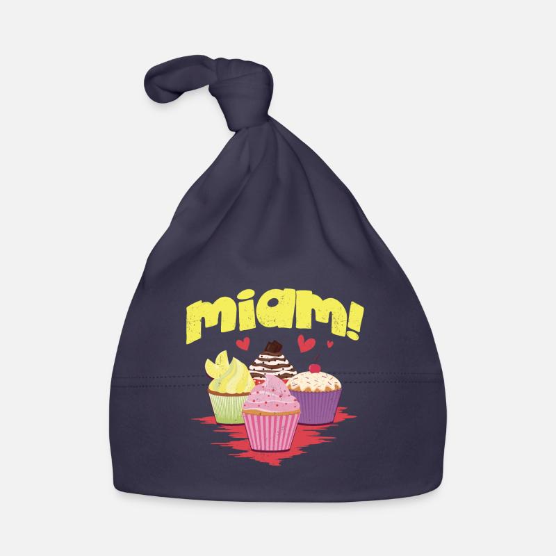 Miam des cupcakes ! Bonnet bio Bébé