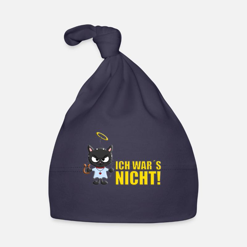 ENGEL - KATZE - KATER - ICH WAR´S NICHT! Baby Bio-Mütze