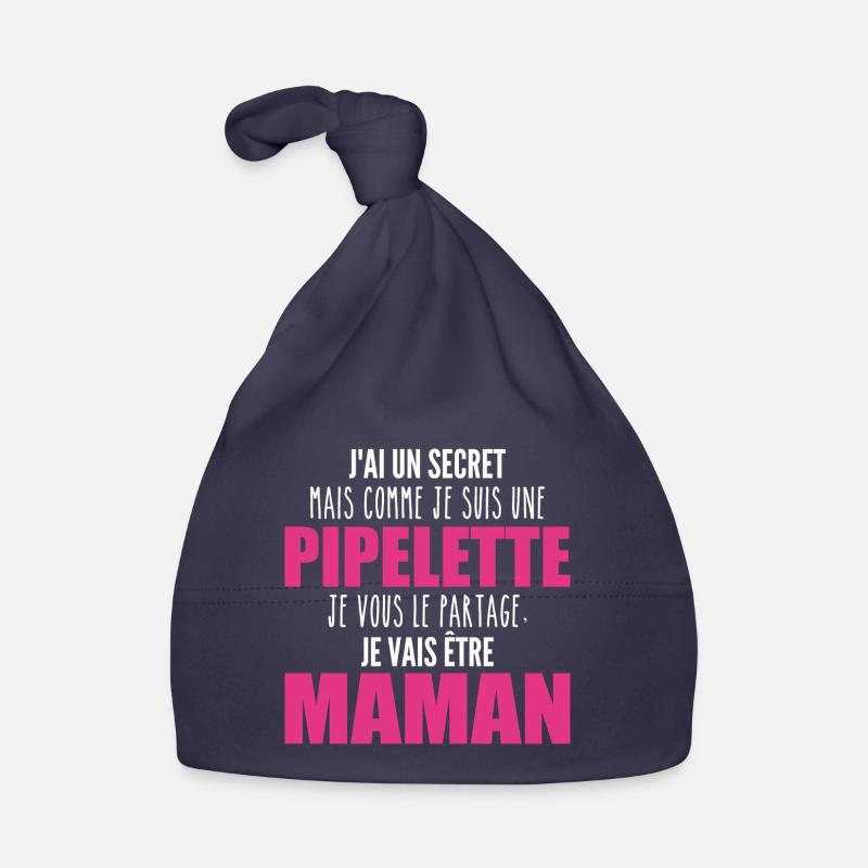 je suis une future maman pipelette ! future maman Bonnet bio Bébé