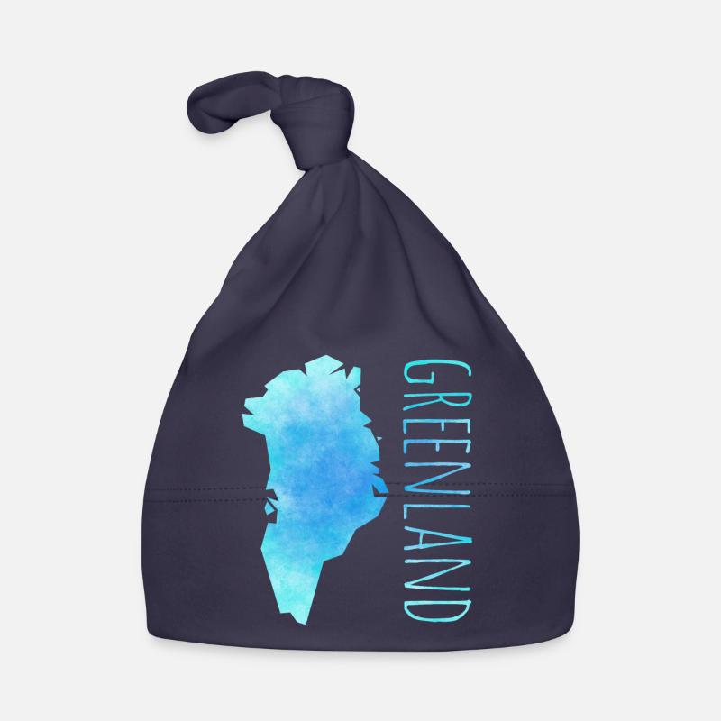 greenland - Bonnet bio Bébé - marine