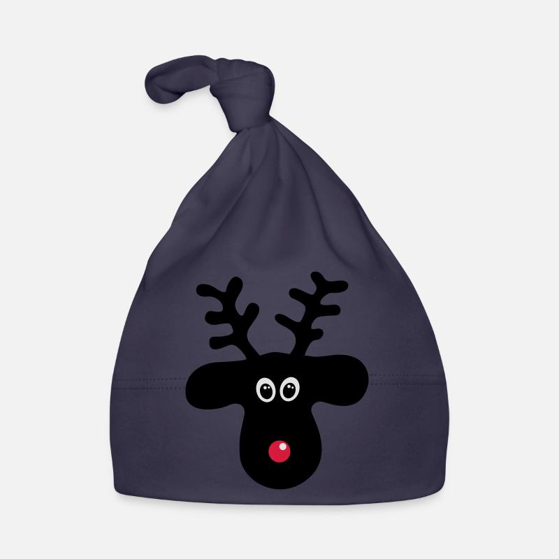 Caribou - Bonnet bio Bébé - marine