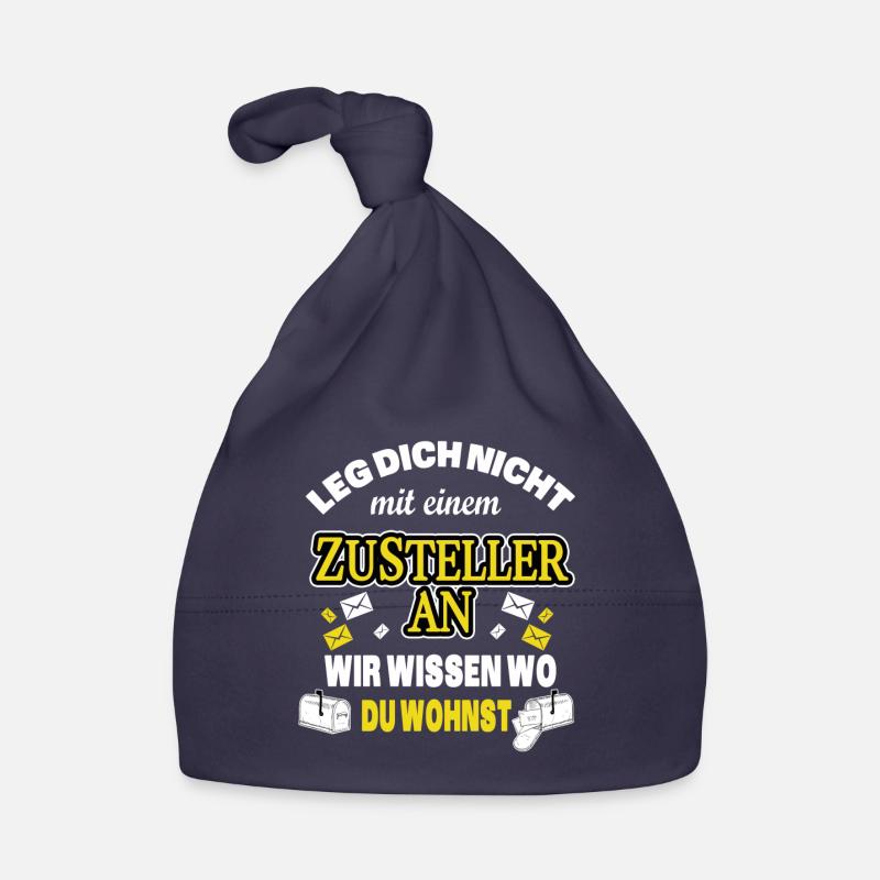 CARRIER, POSTMAN, POSTMAN - WE KNOWLEDGE WHERE YOU Organic Baby Cap