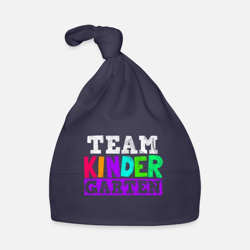 Team kindergarten gift Organic Baby Cap