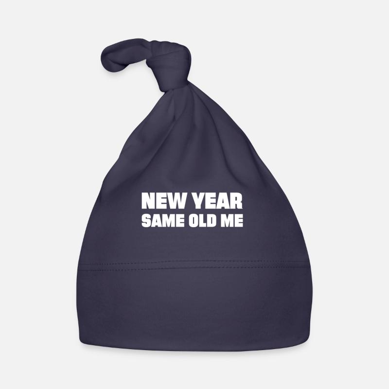New Year Same Me Organic Baby Cap