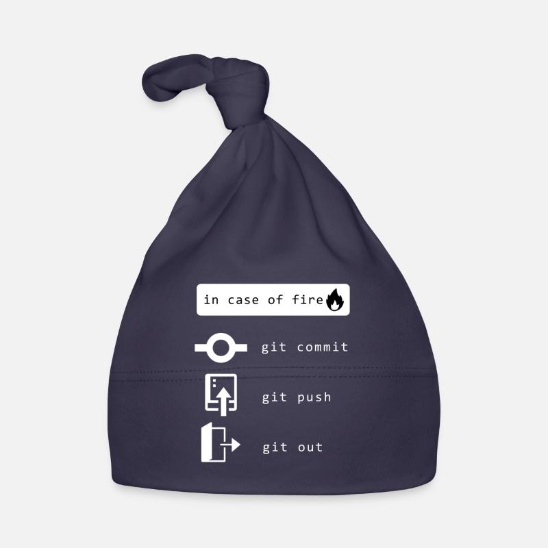 Programmeurs, développeurs, informaticiens, développeurs - Bonnet bio Bébé - marine