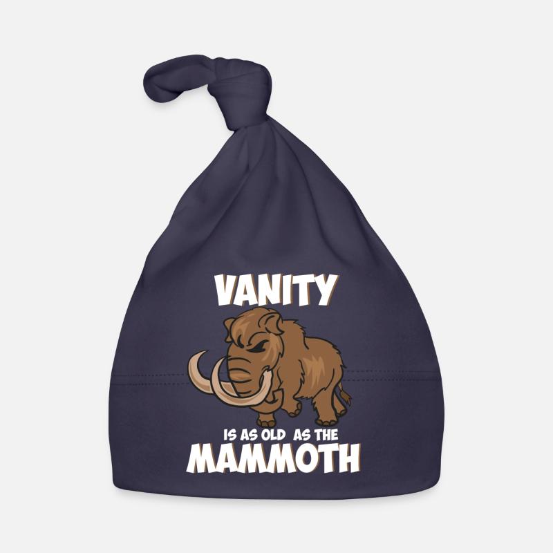 Vanity is as old as the mammoth Organic Baby Cap