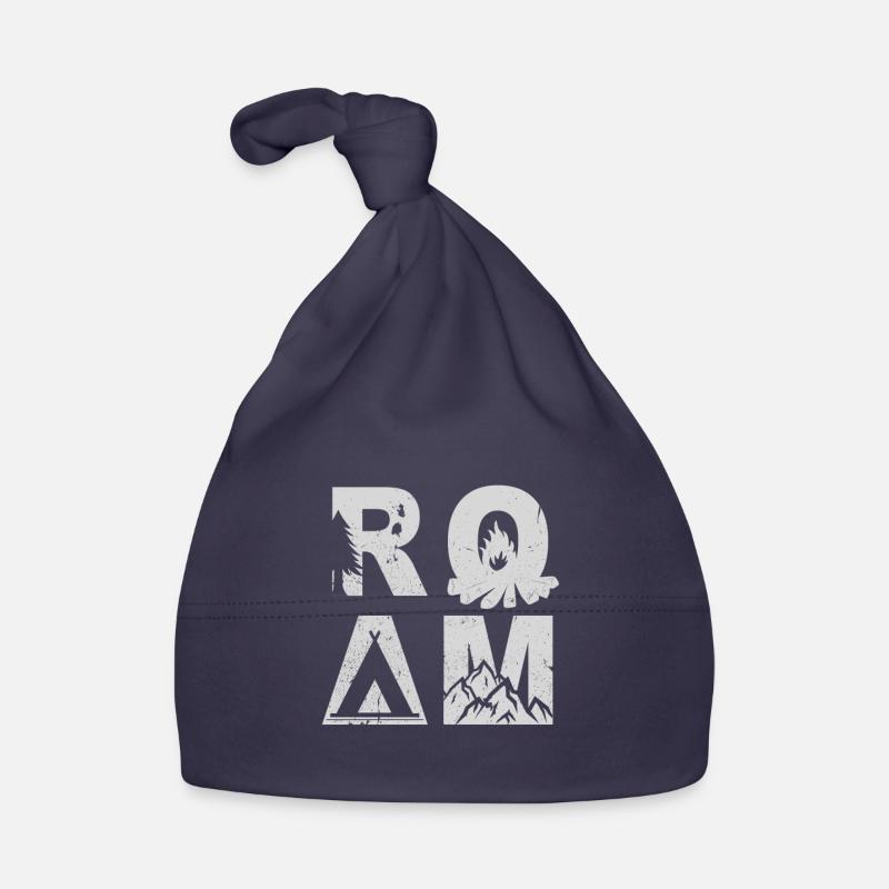 ROAM - Camping Campfire Holiday Gift Organic Baby Cap