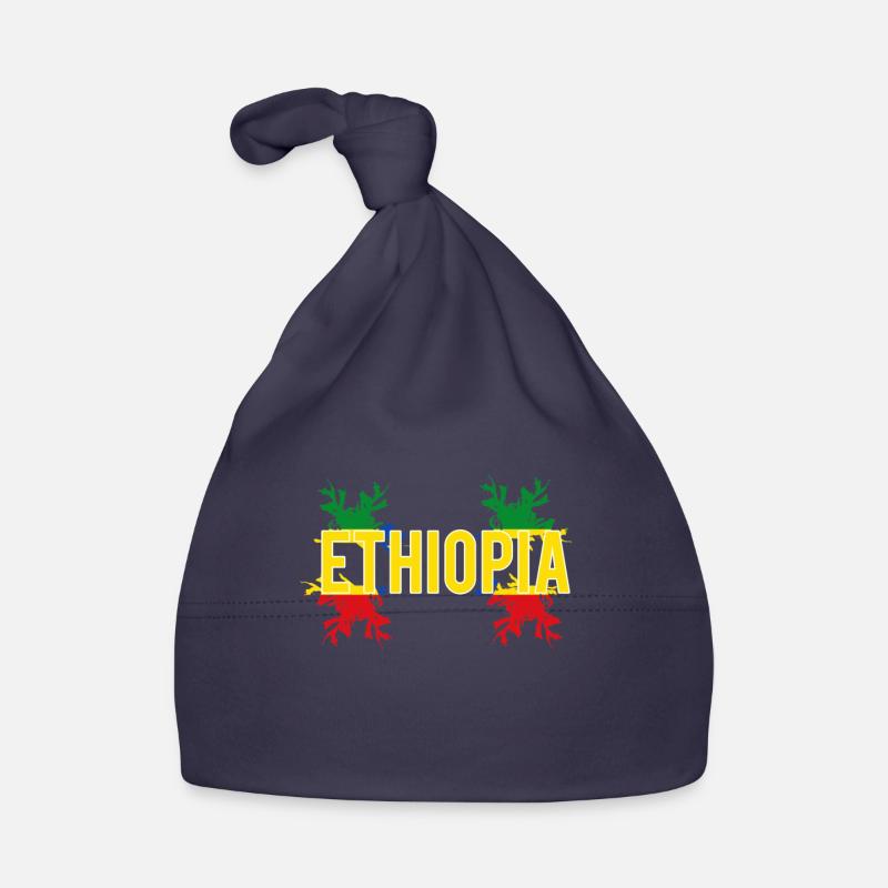 Mode du drapeau de - Bonnet bio Bébé - marine