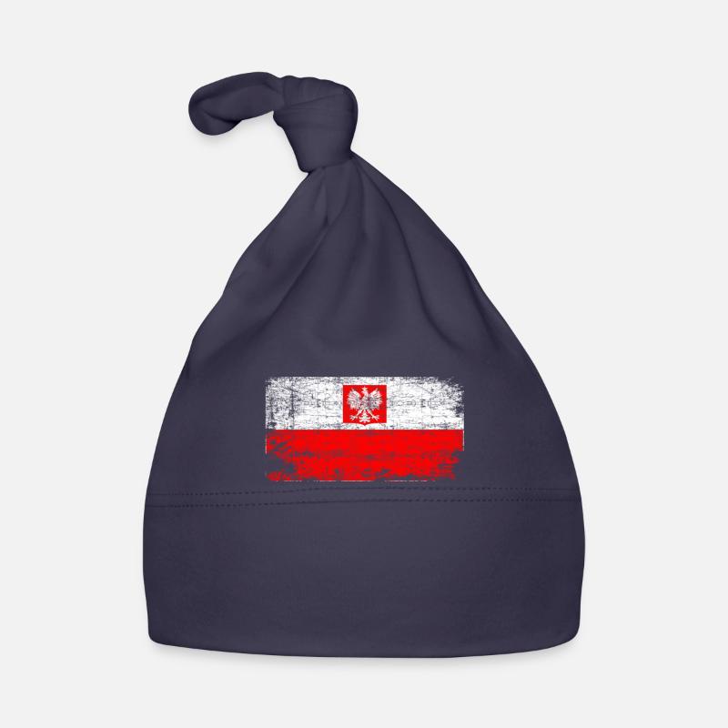 Polish Eagle Polish pride - Organic Baby Cap - navy