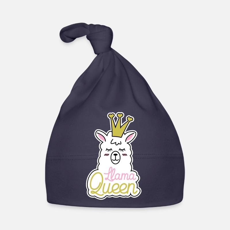 Llama Lama Alpaca Llama queen Organic Baby Cap