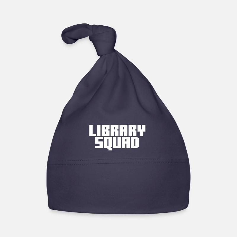 Library squad Organic Baby Cap