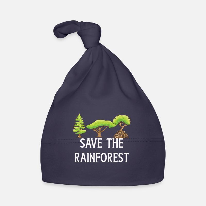 Save The Rainforest Organic Baby Cap