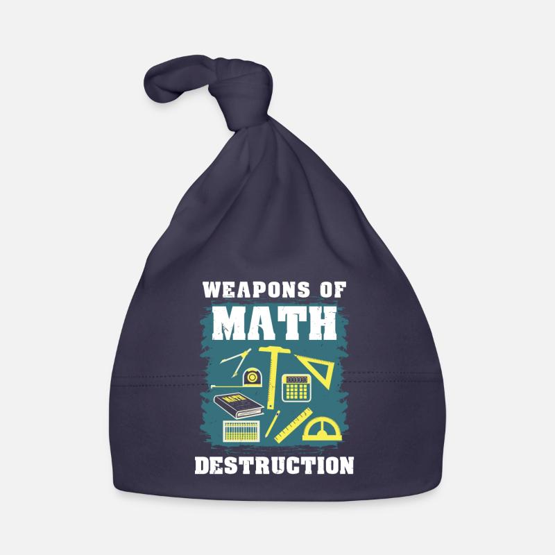 Cadeau math math Bonnet bio Bébé