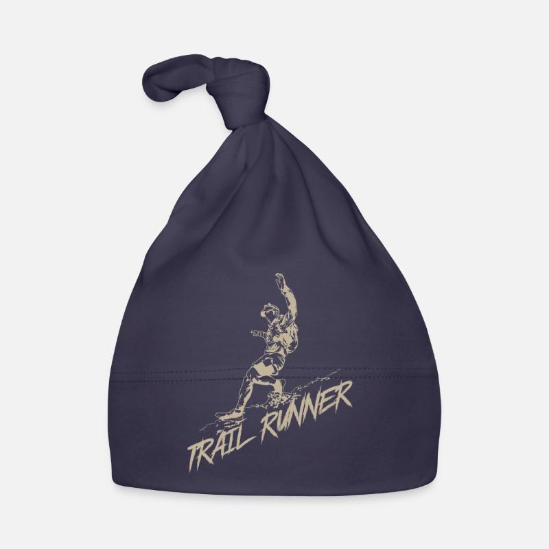 Trail Runner Joggen am Berg Baby Bio-Mütze
