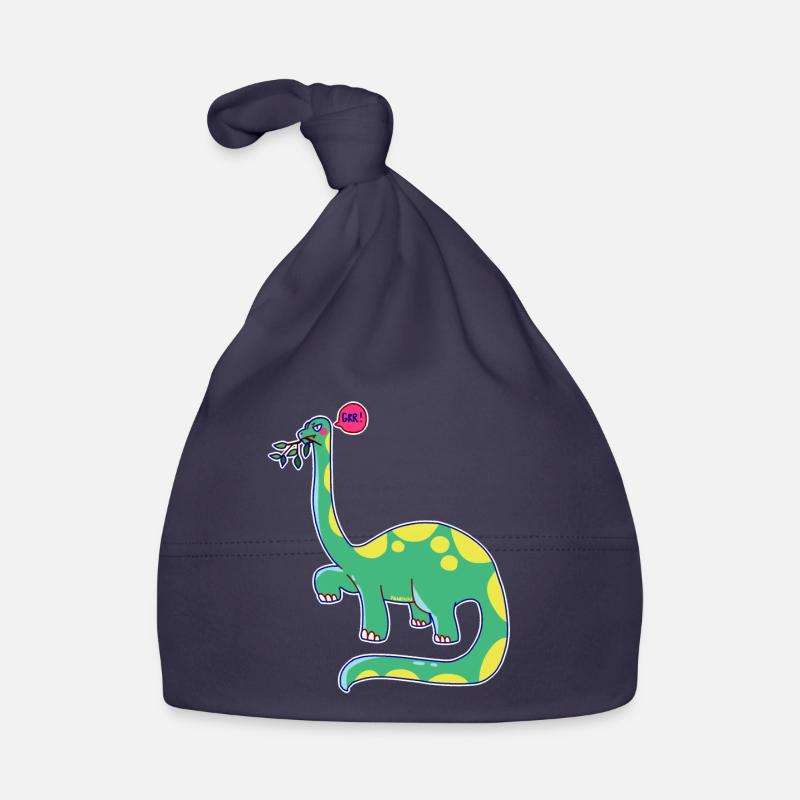 Dinosaure est de mauvaise humeur Bonnet bio Bébé