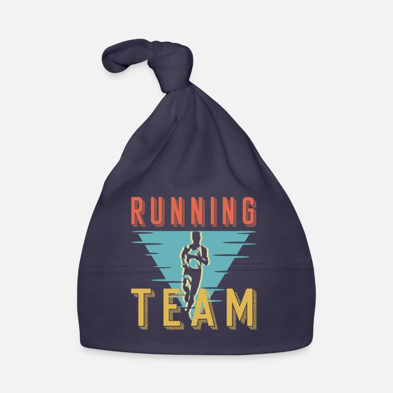 Graphique du Club de Sprint de l’équipe de course rétro Bonnet bio Bébé