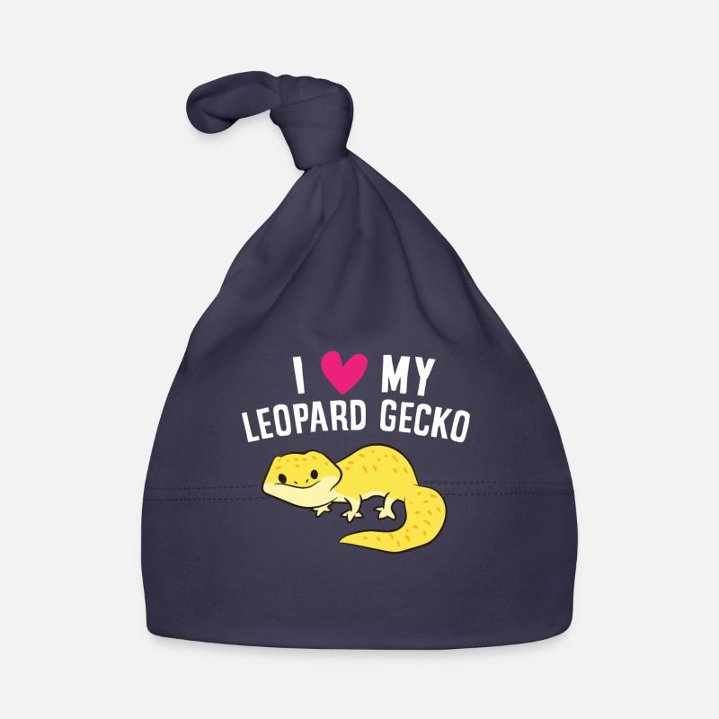 J’aime mon léopard Gecko Bonnet bio Bébé