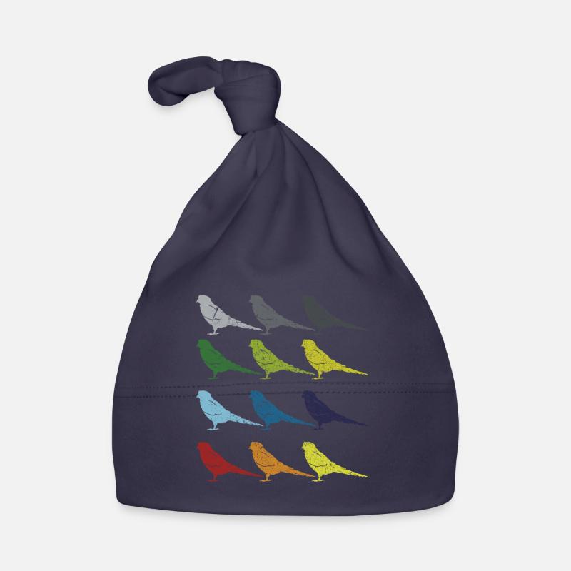 Neon Pop Art Retro Perroquet Cadeau Bonnet bio Bébé