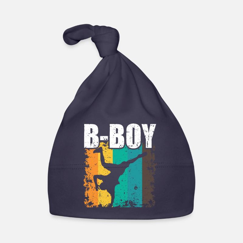 B-Boy Breakdance Bambini Breakdance Cappellino ecologico per neonato