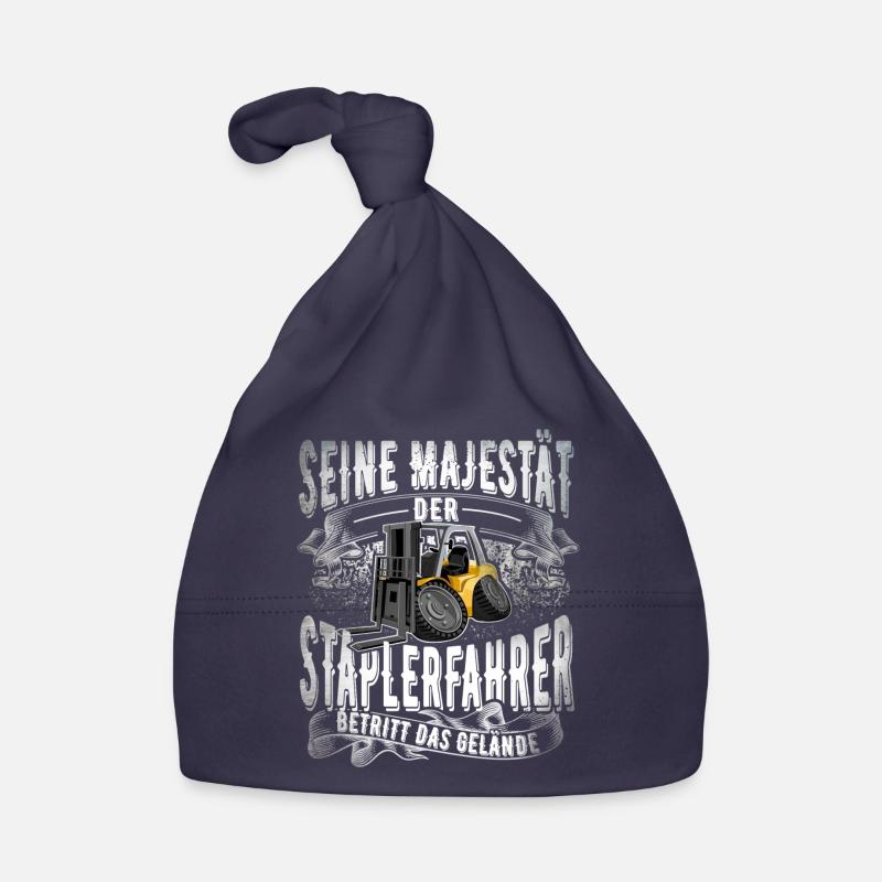 Staplerfahrer Baby Bio-Mütze