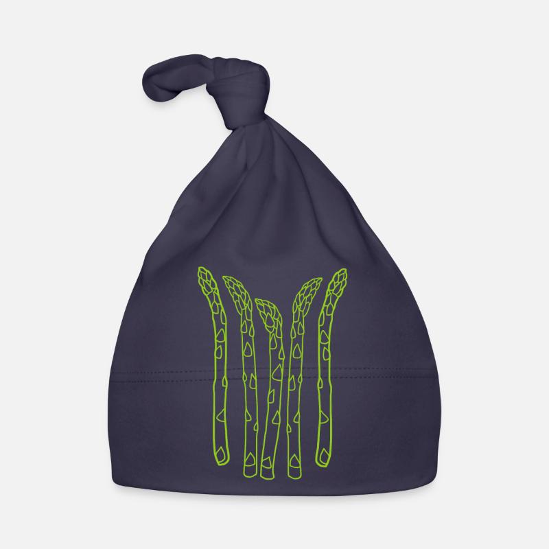 Spargel Asparagus Organic Baby Cap