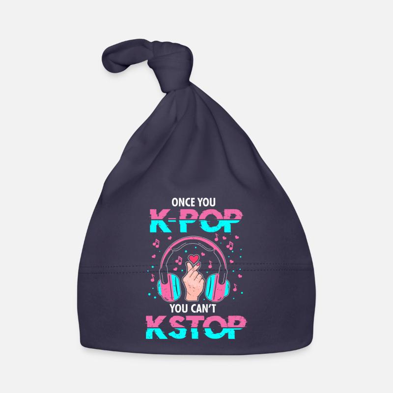KPop Design for a KPop Fan Organic Baby Cap