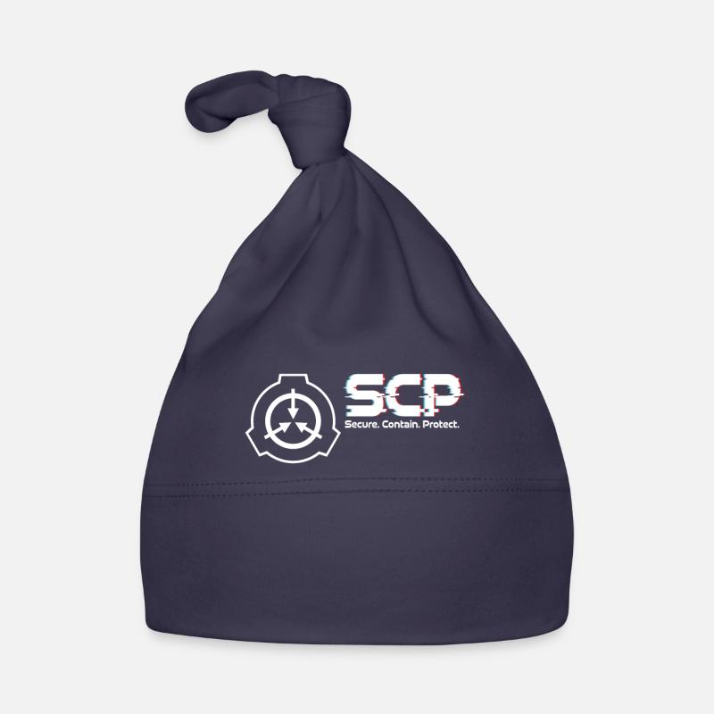 Fondation SCP disant la devise graphique Bonnet bio Bébé