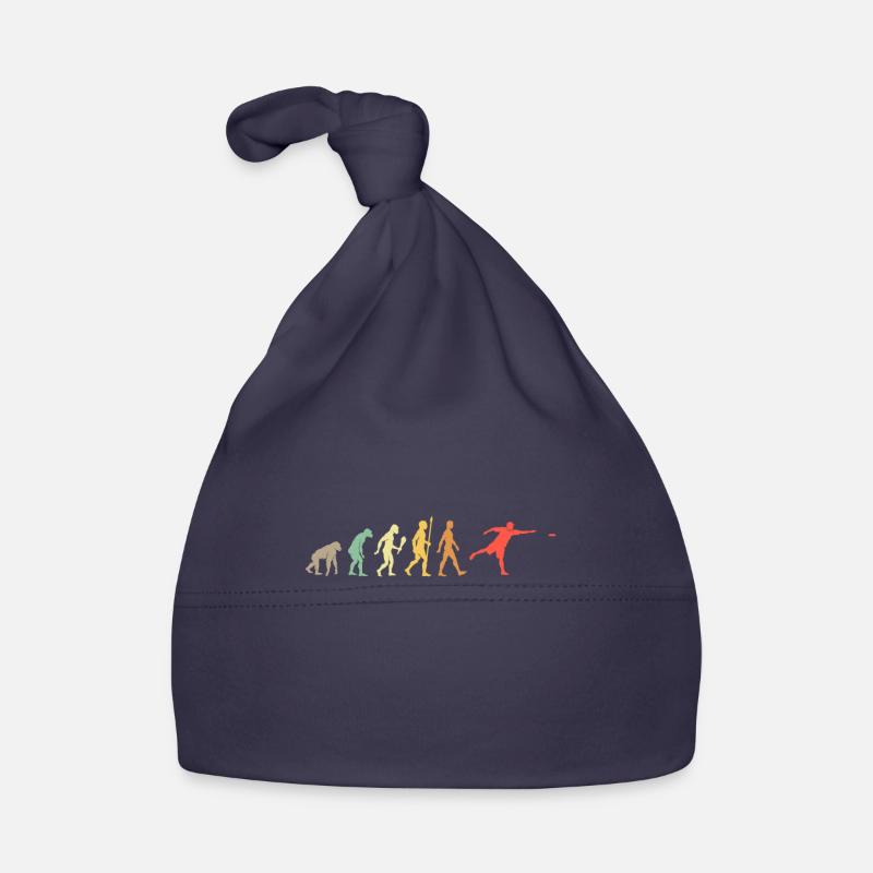 Vintage Disc Golf Evolution Cadeau Bonnet bio Bébé