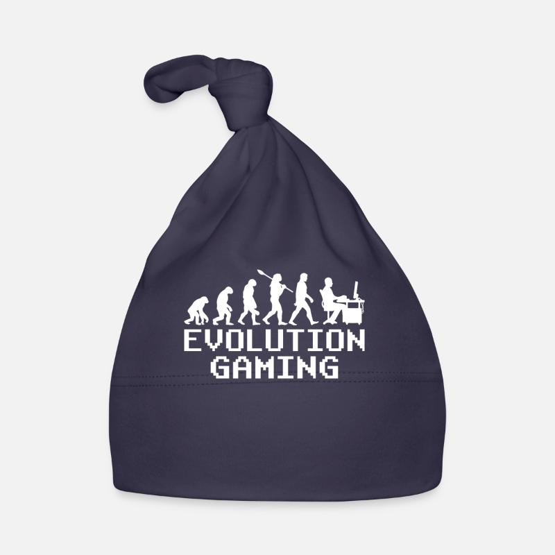 Pc gaming evolution Organic Baby Cap