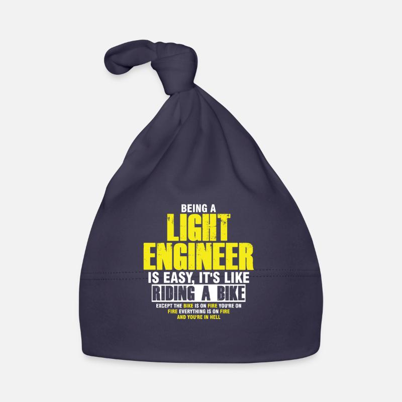 Light Engineer Lighting Music Live Band Rock Gift Organic Baby Cap
