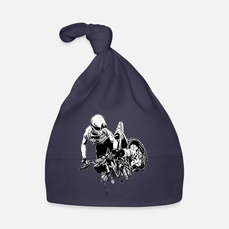 Motocross Design Enduro / Gift Idea Organic Baby Cap