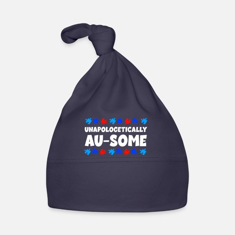 Autisme Conscience Bonnet bio Bébé