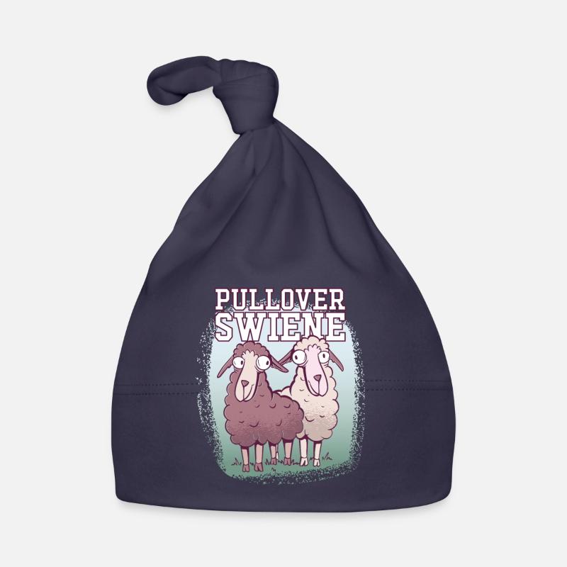 Pulloverswiene Plattdeutsch Ostfriesisch Moutons Bonnet bio Bébé