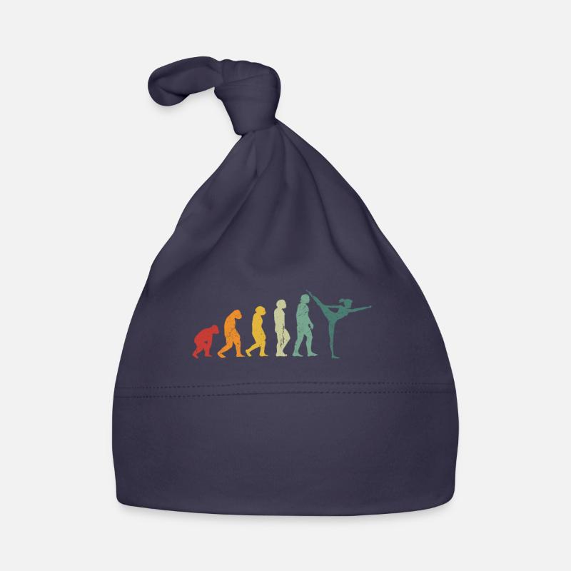 Retro Turner Evolution Gymnastics Development Monkeys Organic Baby Cap