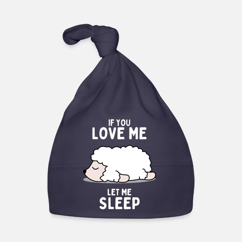 Sleeping Sheep Funny Gift Organic Baby Cap