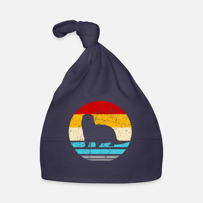 Vipère cadeau de mer de bêtes de loutre de mer Bonnet bio Bébé