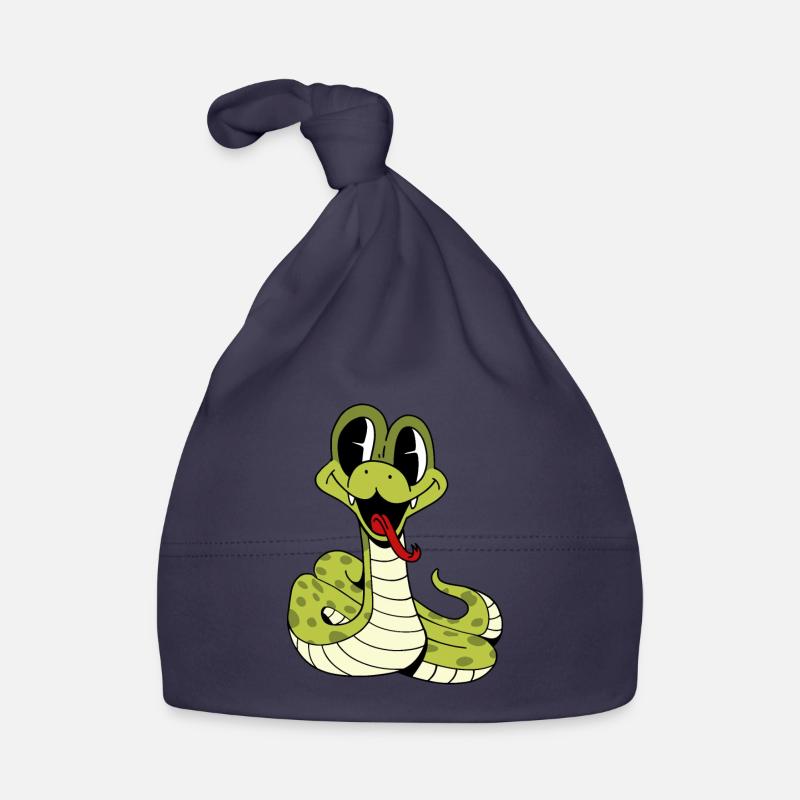 Mignon serpent mignon Bonnet bio Bébé