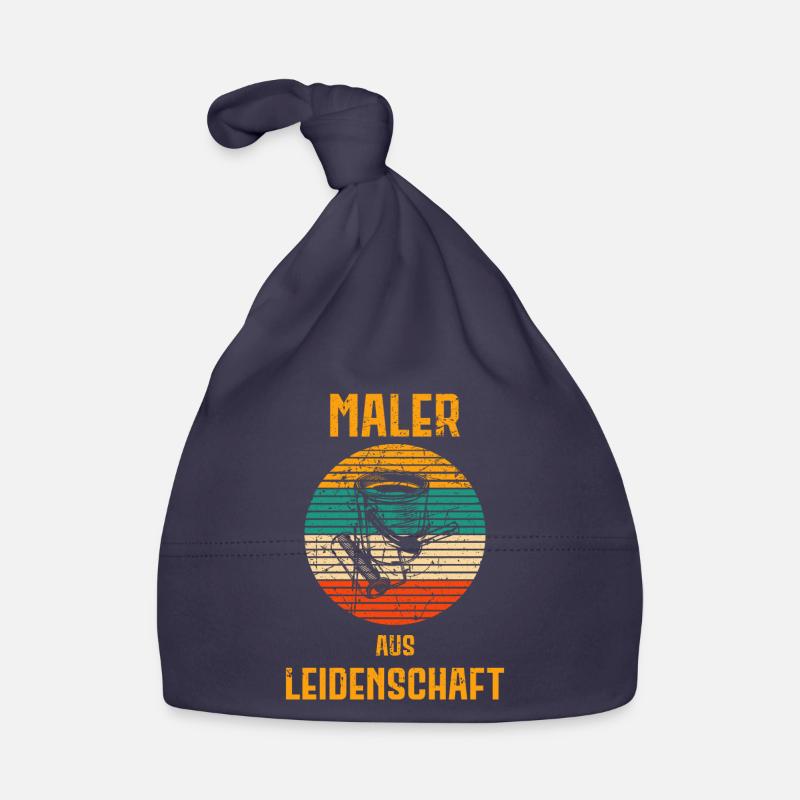 Maler und Lackierer Maler Lackierer Handwerker Baby Bio-Mütze