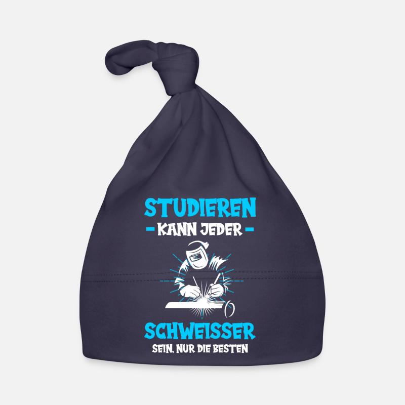 Schweißer Schweißen Beruf Schweisser Studieren Baby Bio-Mütze
