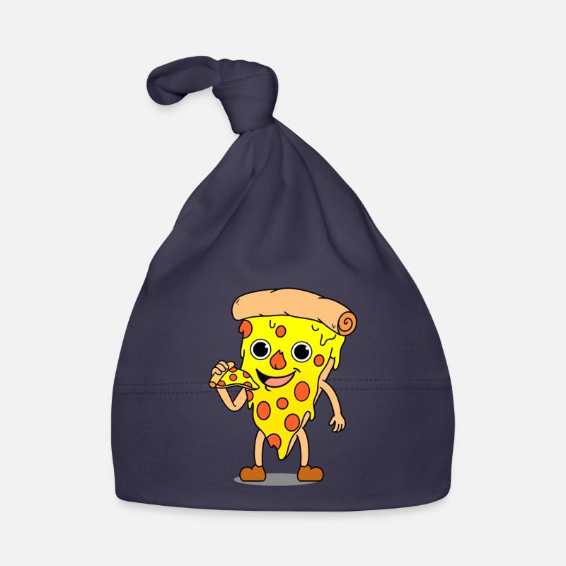 Pizza manger une pizza Bonnet bio Bébé