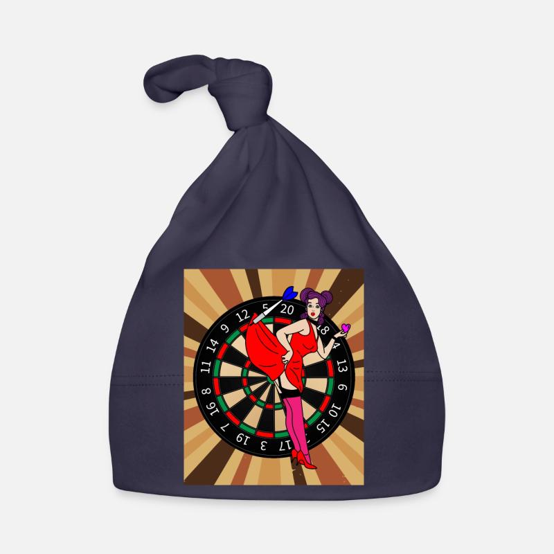 Jeu de fléchettes Joueurs avec fléchettes Bonnet bio Bébé