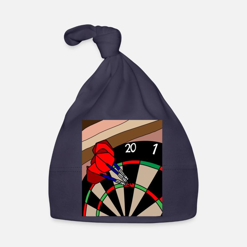 Jeu de fléchettes Joueurs avec fléchettes Bonnet bio Bébé