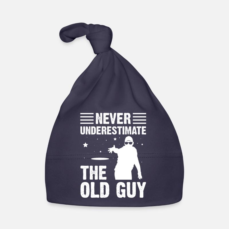 Ne sous-estimez jamais le Old Guy Disc Golf Bonnet bio Bébé
