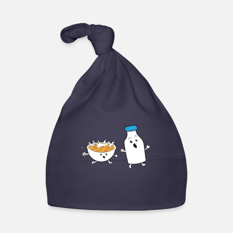Cereal Chasing Milk Cornflakes Breakfast Cereal Organic Baby Cap