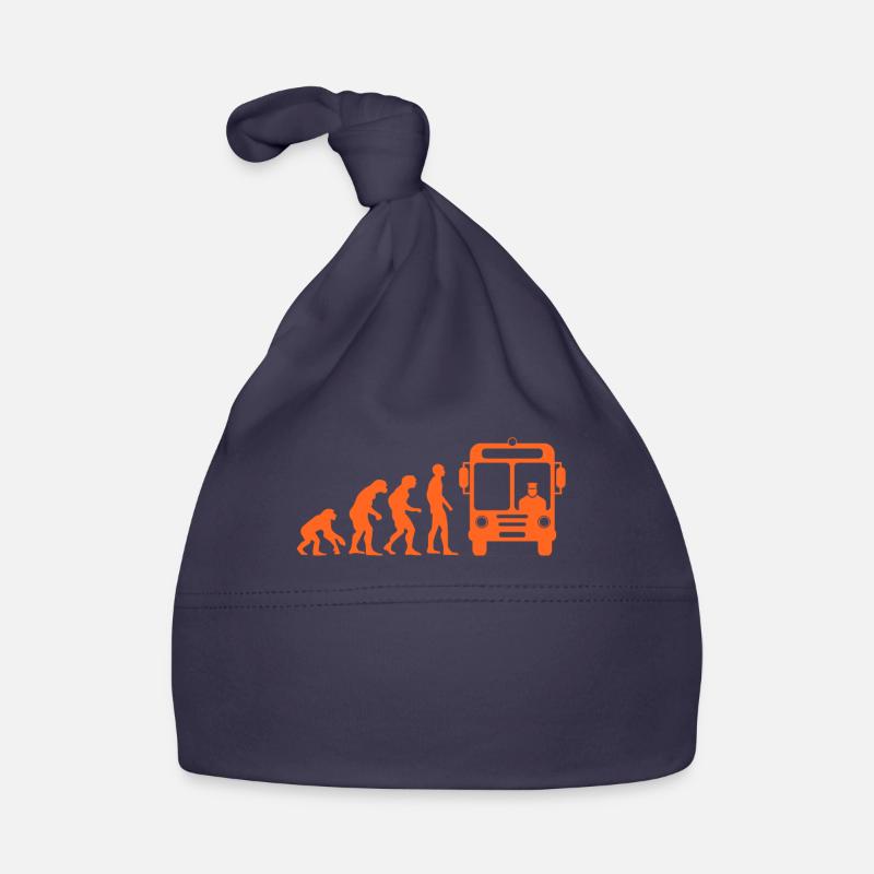 Bus Driver Bus Driver Gift Monkey Human Organic Baby Cap