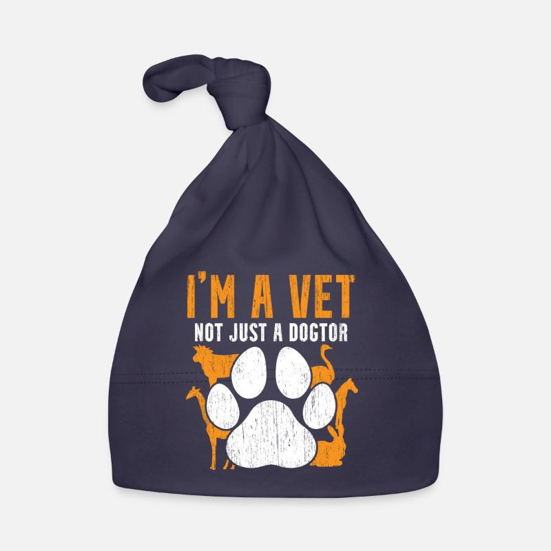 Je ne suis pas seulement dogtor. Bonnet bio Bébé