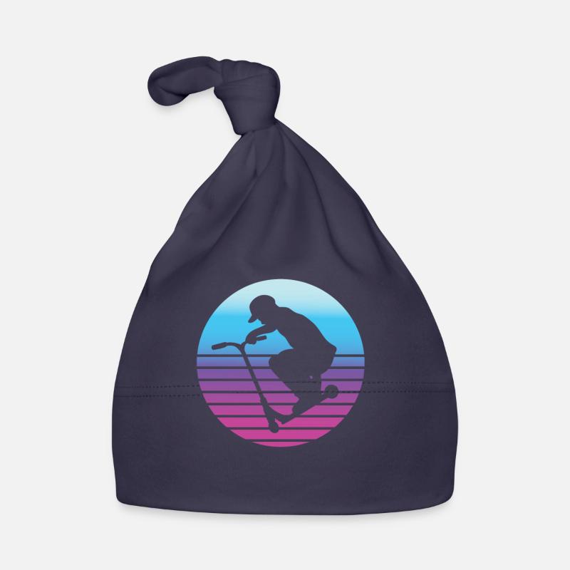 Scooter Stunt Tretroller Baby Bio-Mütze