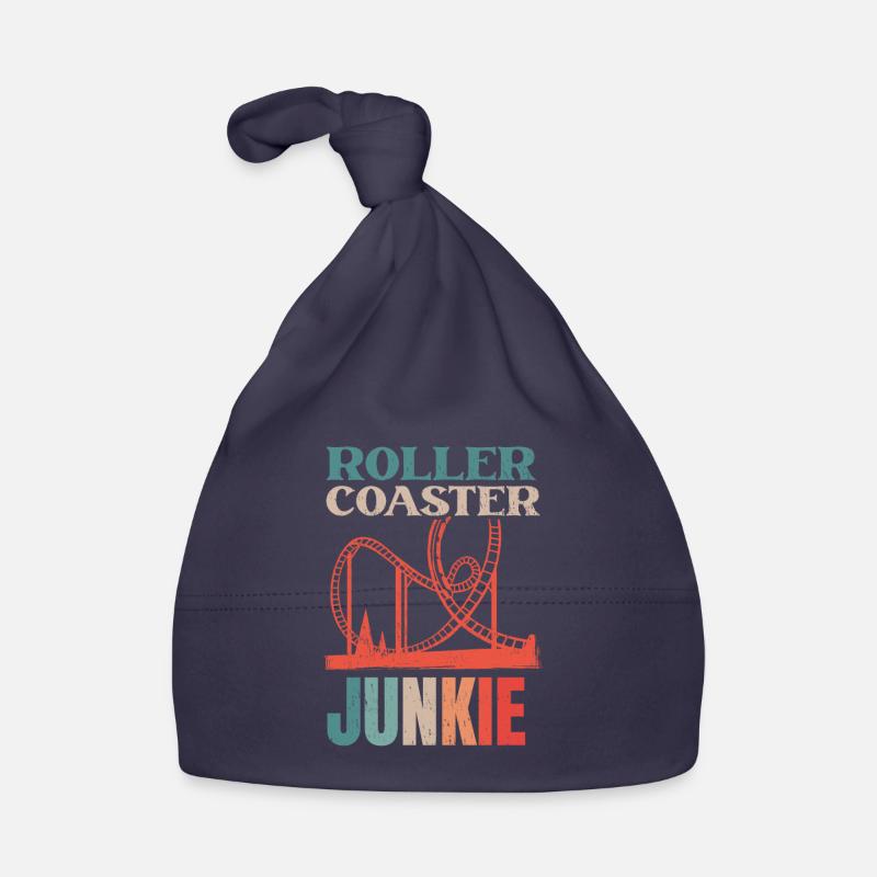 Achterbahn Roller Coaster Junkie Baby Bio-Mütze