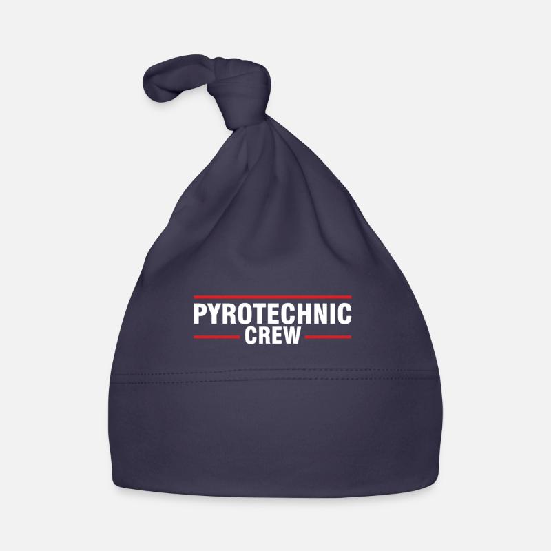 Pyrotechnik Crew Pyrotechniker Pyro Feuerwerk Geschenk Baby Bio-Mütze